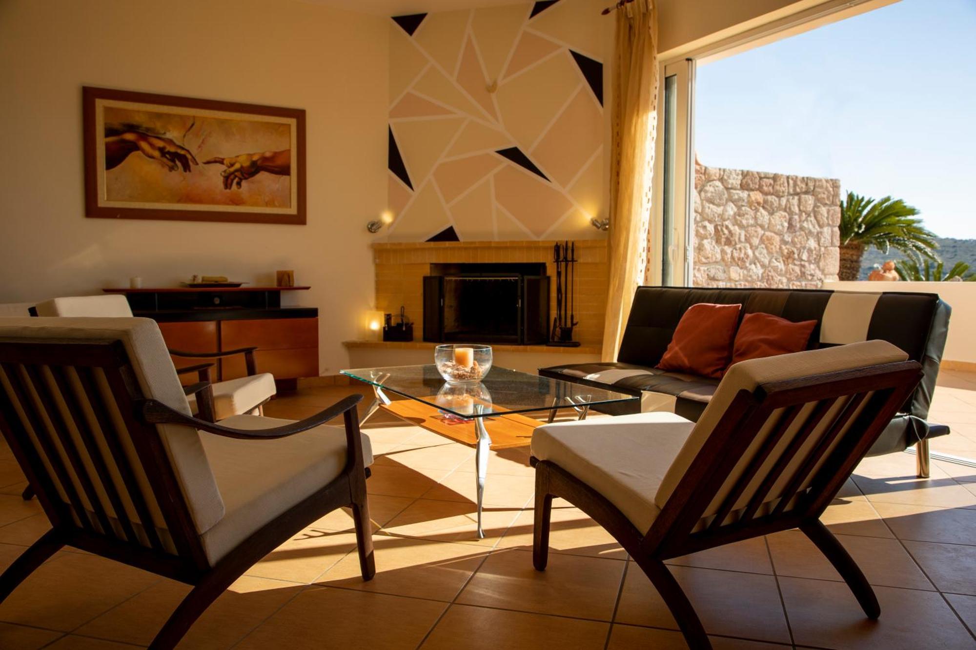 Aegina Sea View Villa Eginitissa Ngoại thất bức ảnh