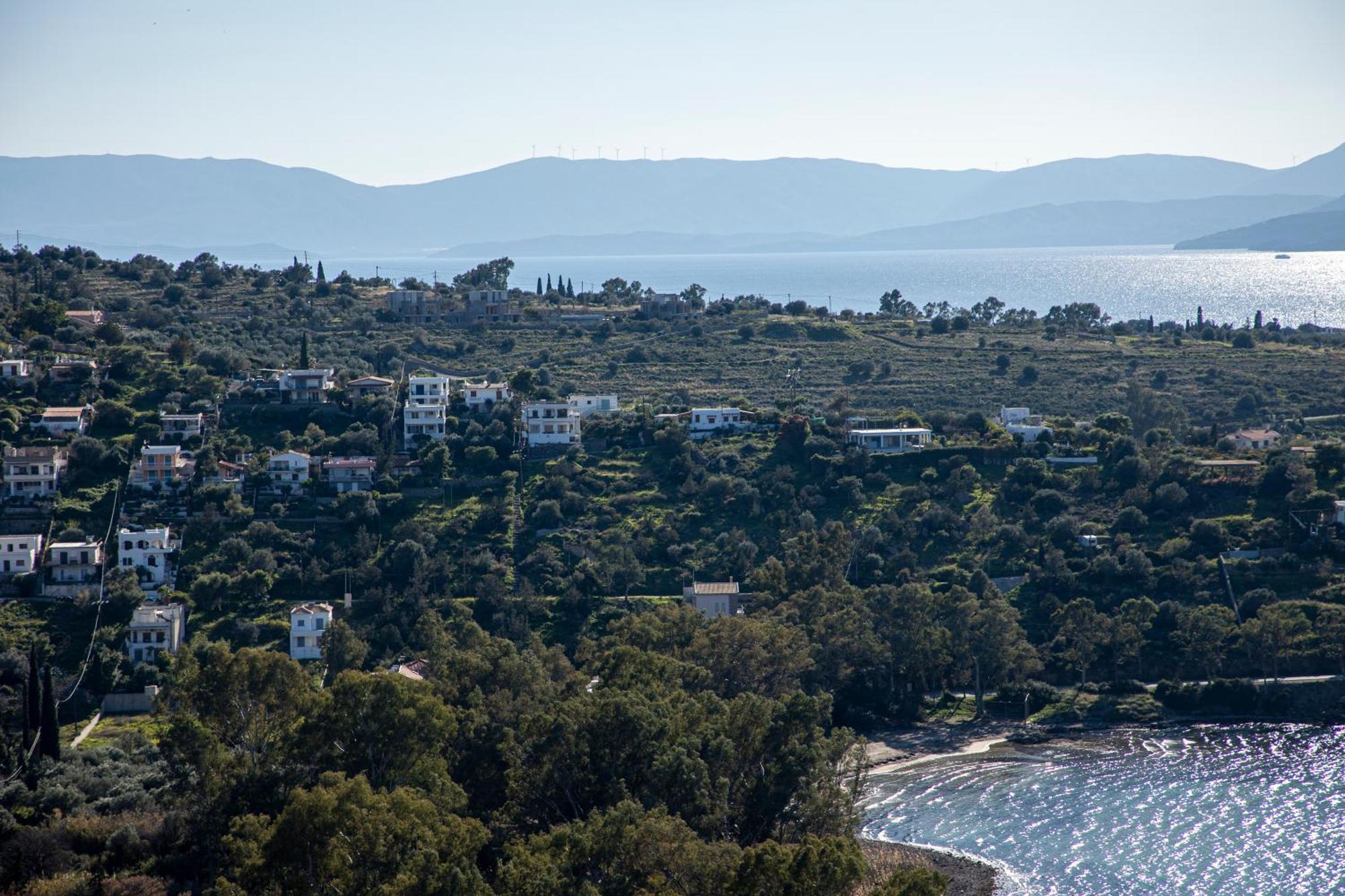 Aegina Sea View Villa Eginitissa Ngoại thất bức ảnh