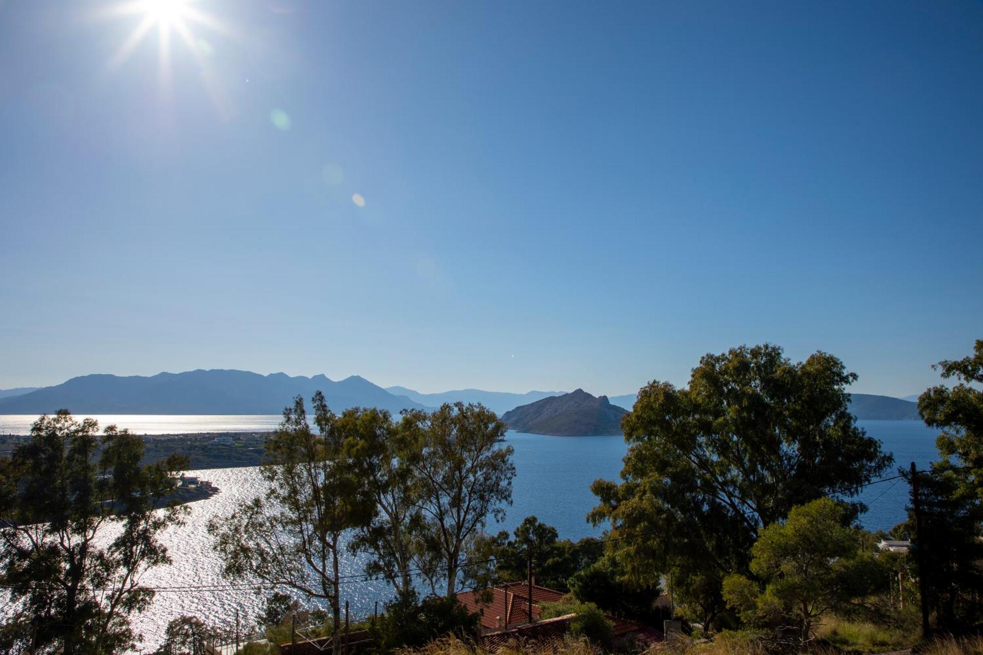 Aegina Sea View Villa Eginitissa Ngoại thất bức ảnh